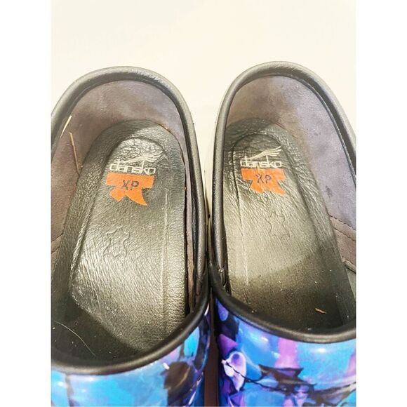 Dansko XP Peofessional Clogs Slip On Size 38 Blue Purple - Picture 3 of 8